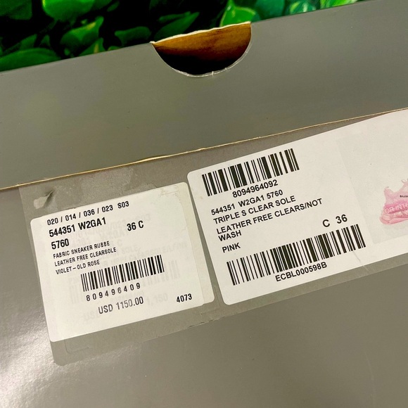 BALENCIAGA SHOES 100% AUTHENTIC BALENCIAGA SNEAKERS BALENCIAGA TRIPLE S … - Picture 2 of 15